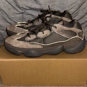 Men's Stylish Black and Brown Sneakers